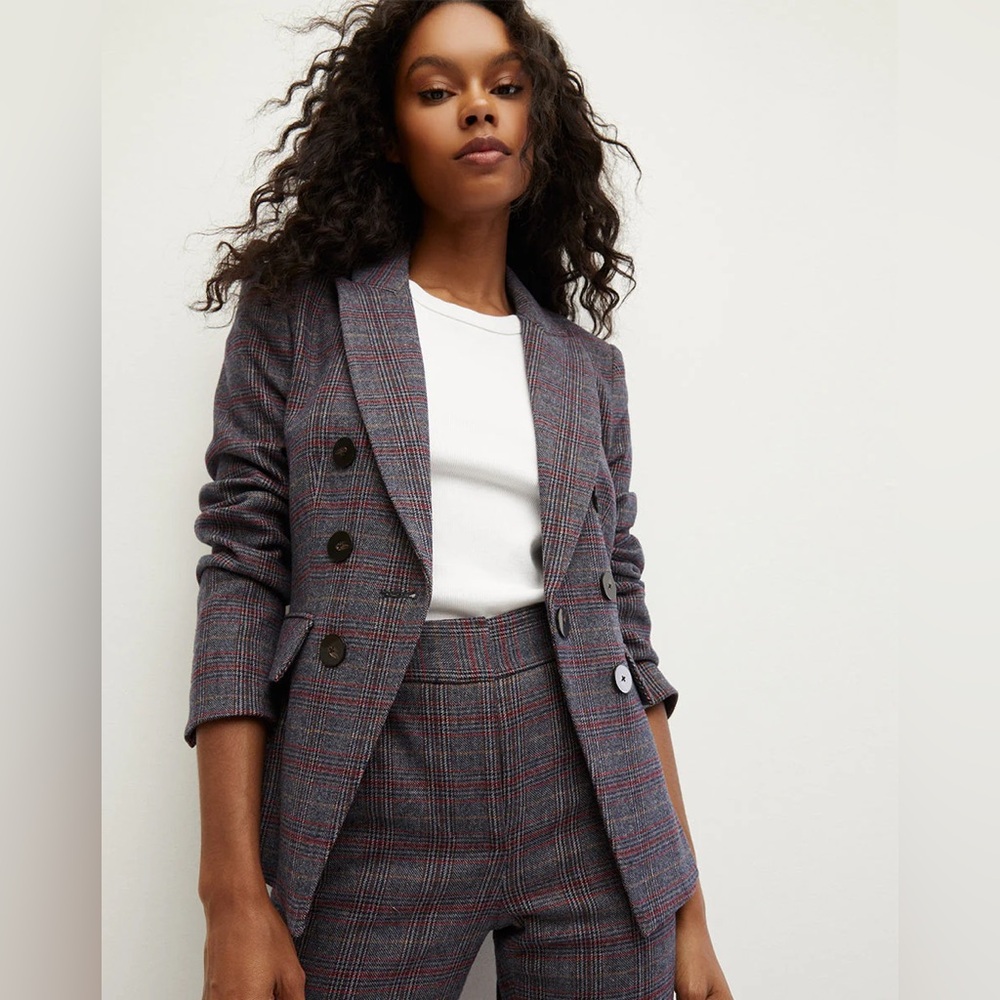 Lawrence Plaid Dickey Jacket Size 14 NWT